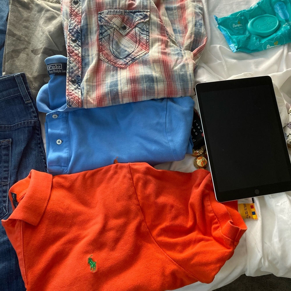 Polo and tru religion shirts